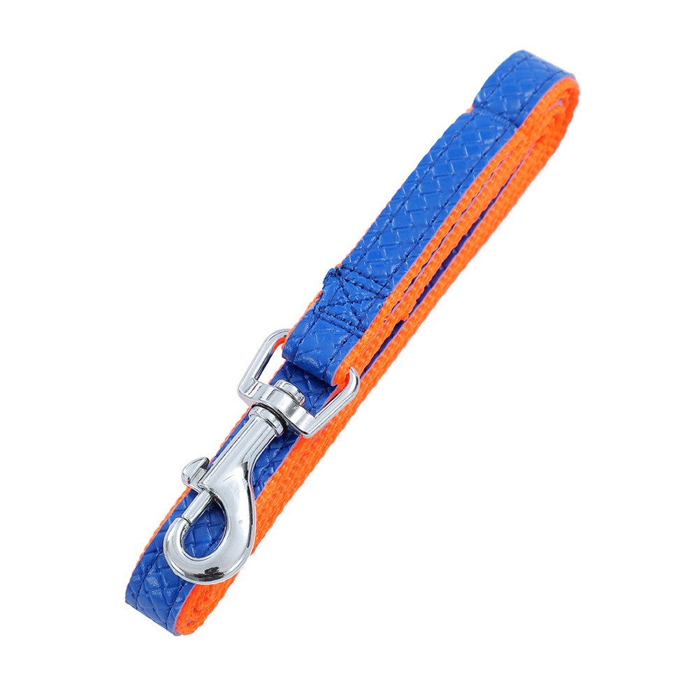 Colourful PU & Nylon Dog Leash – 1.5 × 120cm