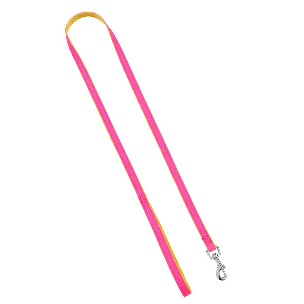 Colourful PU & Nylon Dog Leash – 1.5 × 120cm