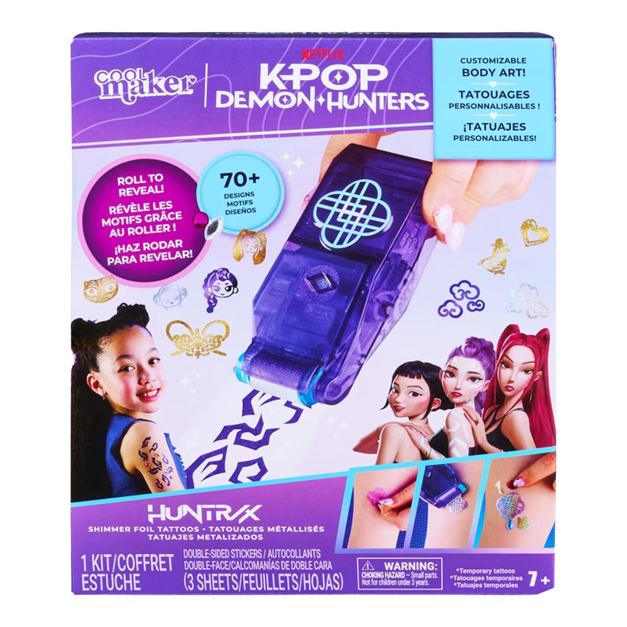 Cool Maker Kpop Demon Hunters - Body Art Kit