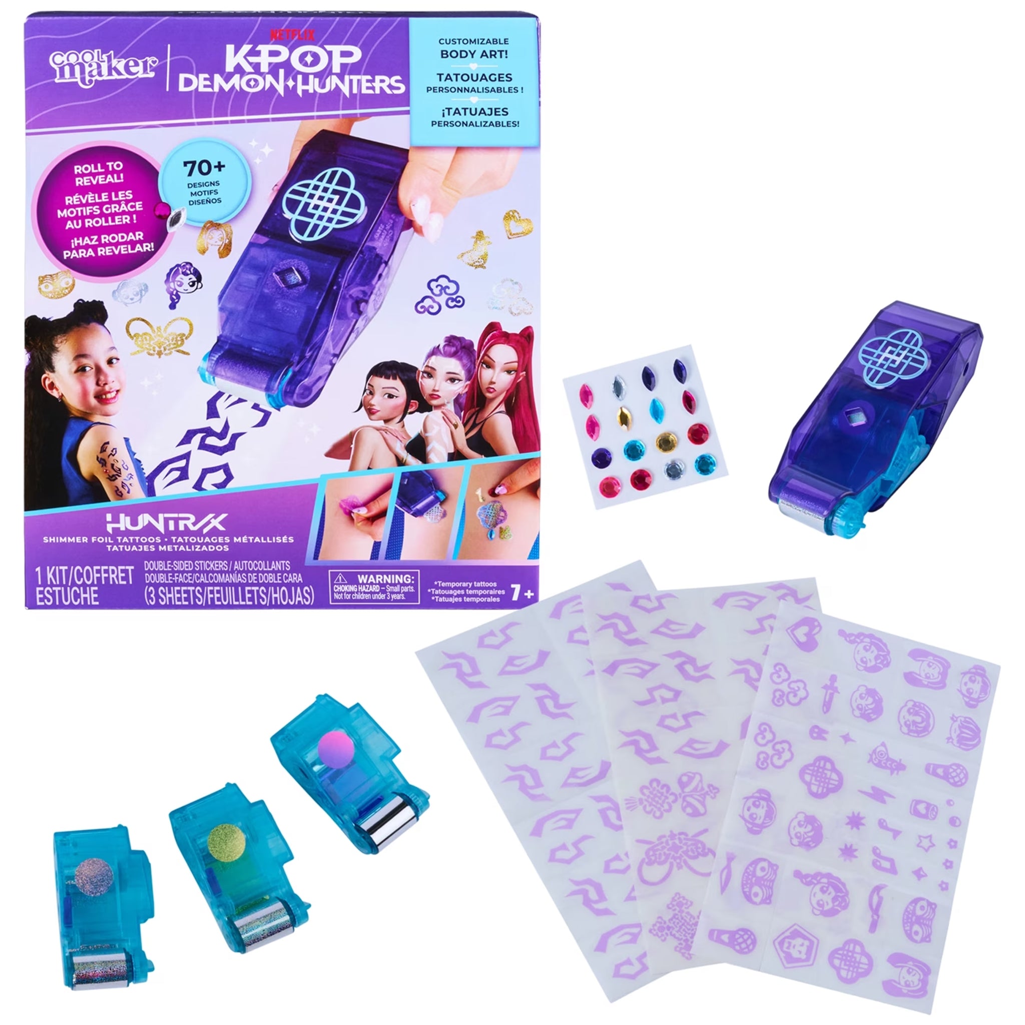 Cool Maker Kpop Demon Hunters - Body Art Kit