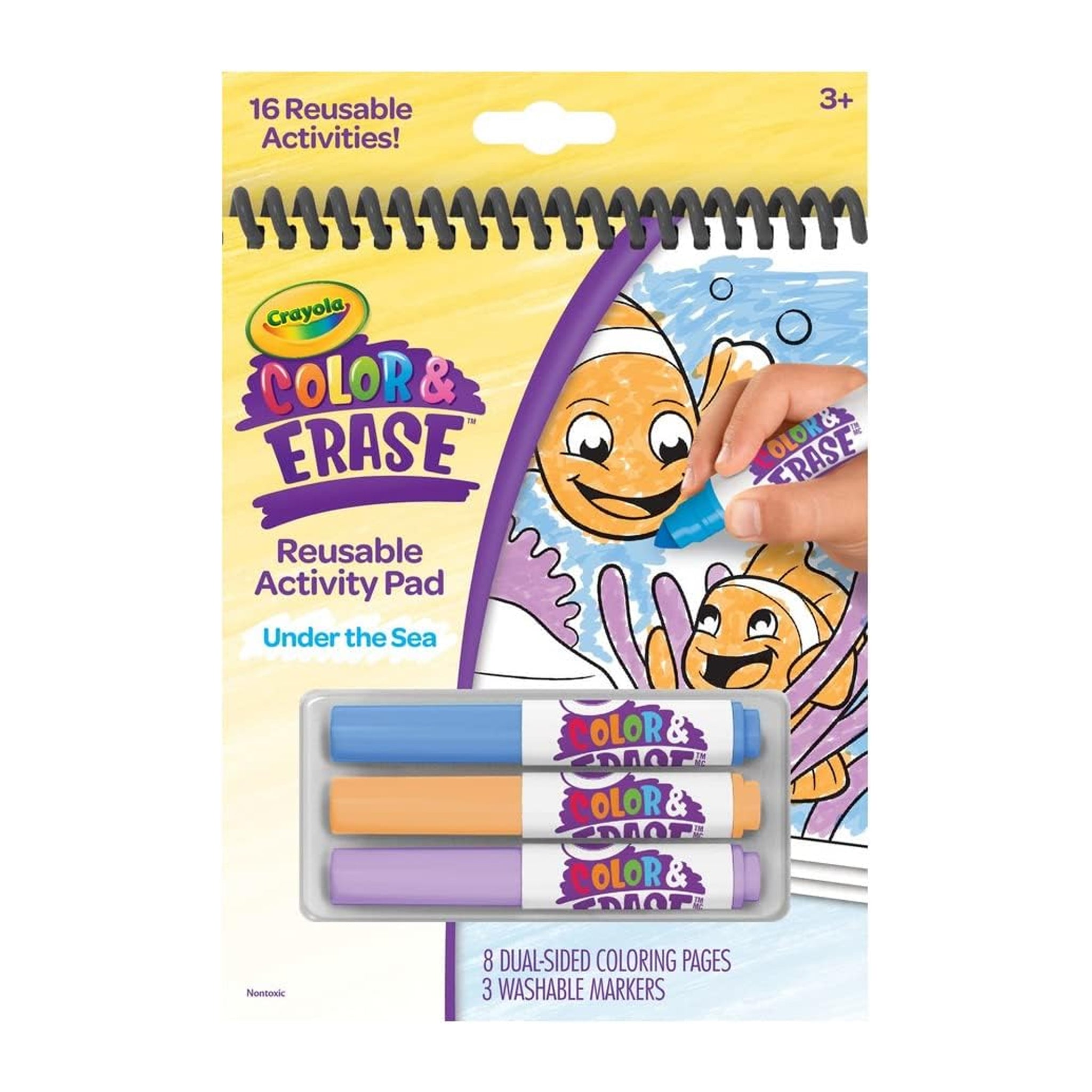 Crayola Color & Erase Reusable Activity Pad - Under the Sea