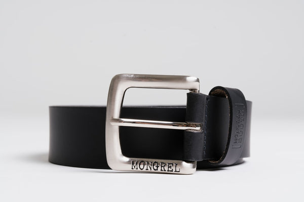 Mongrel Premium Leather Belt Australian Made