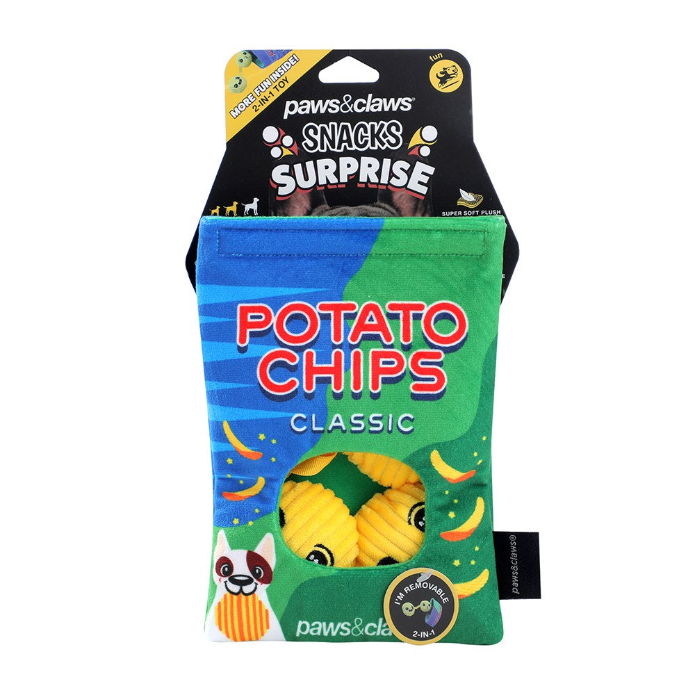 Dog Toy Snack Surprise Chips