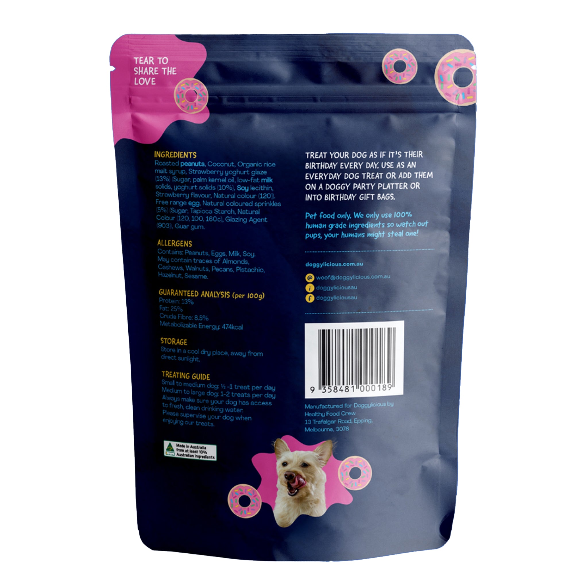 Doggylicious Doggy Donut Treats