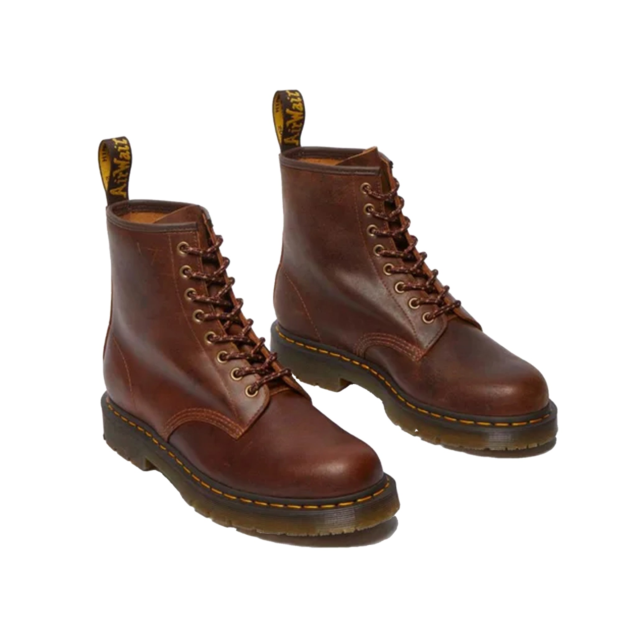 Dr. Martens 1460 Slip Resistant 8-Eye Boot – Dark Tan Parker Life Shield WP