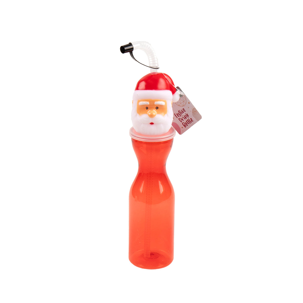 Drink Bottle Novelty Xmas 450mL