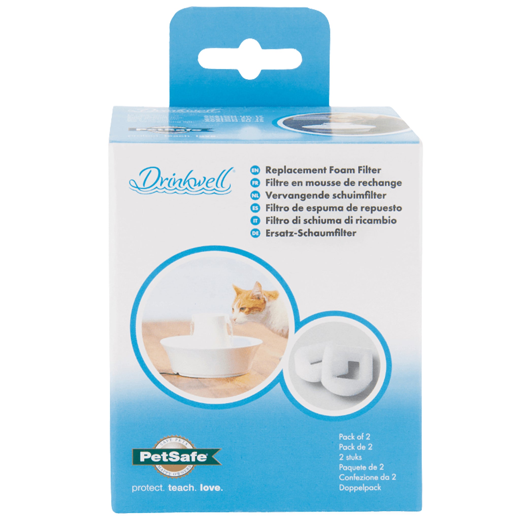 Drinkwell® Replacement Foam Filters 2 Pack