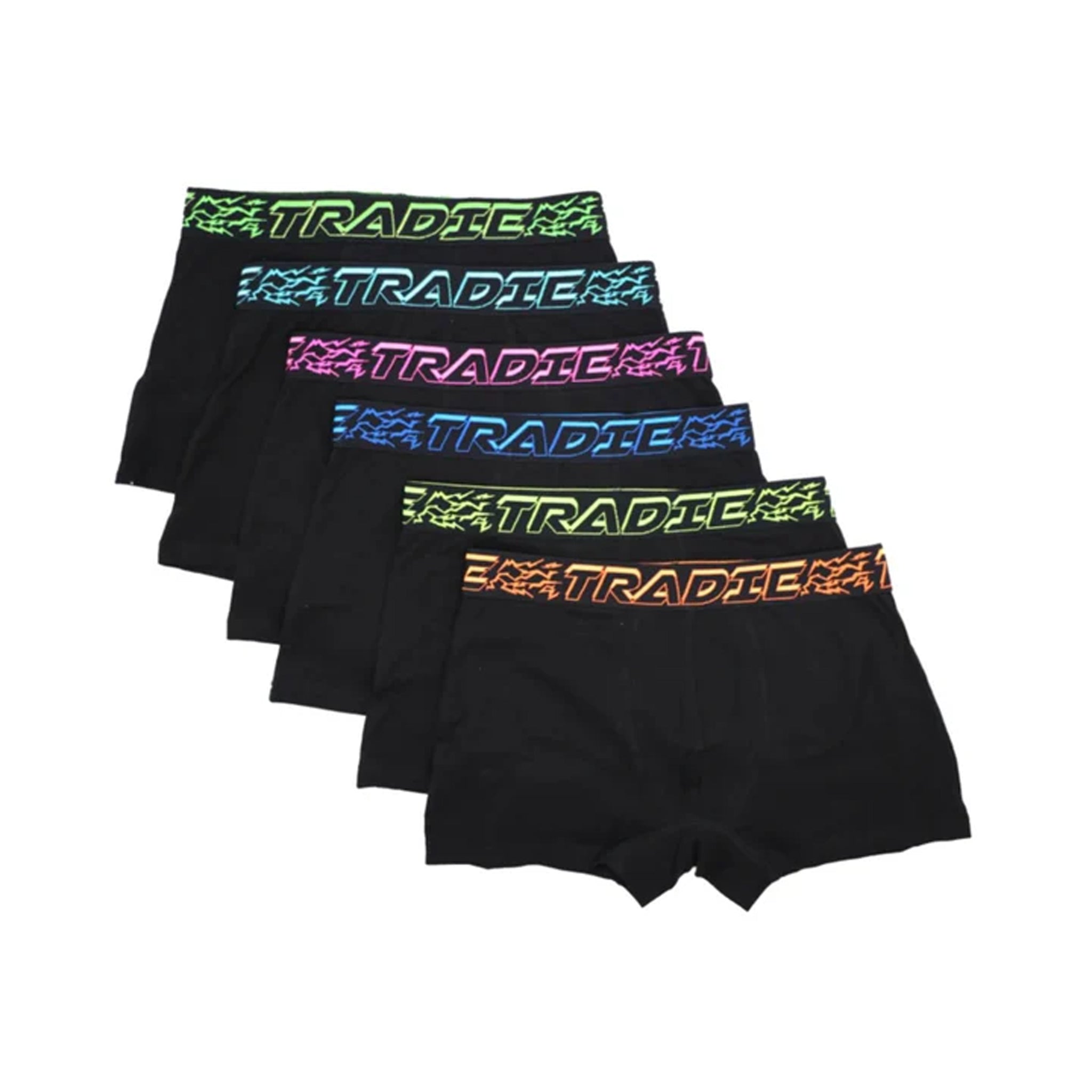 Tradie Men's 6Pk Fitted Trunk