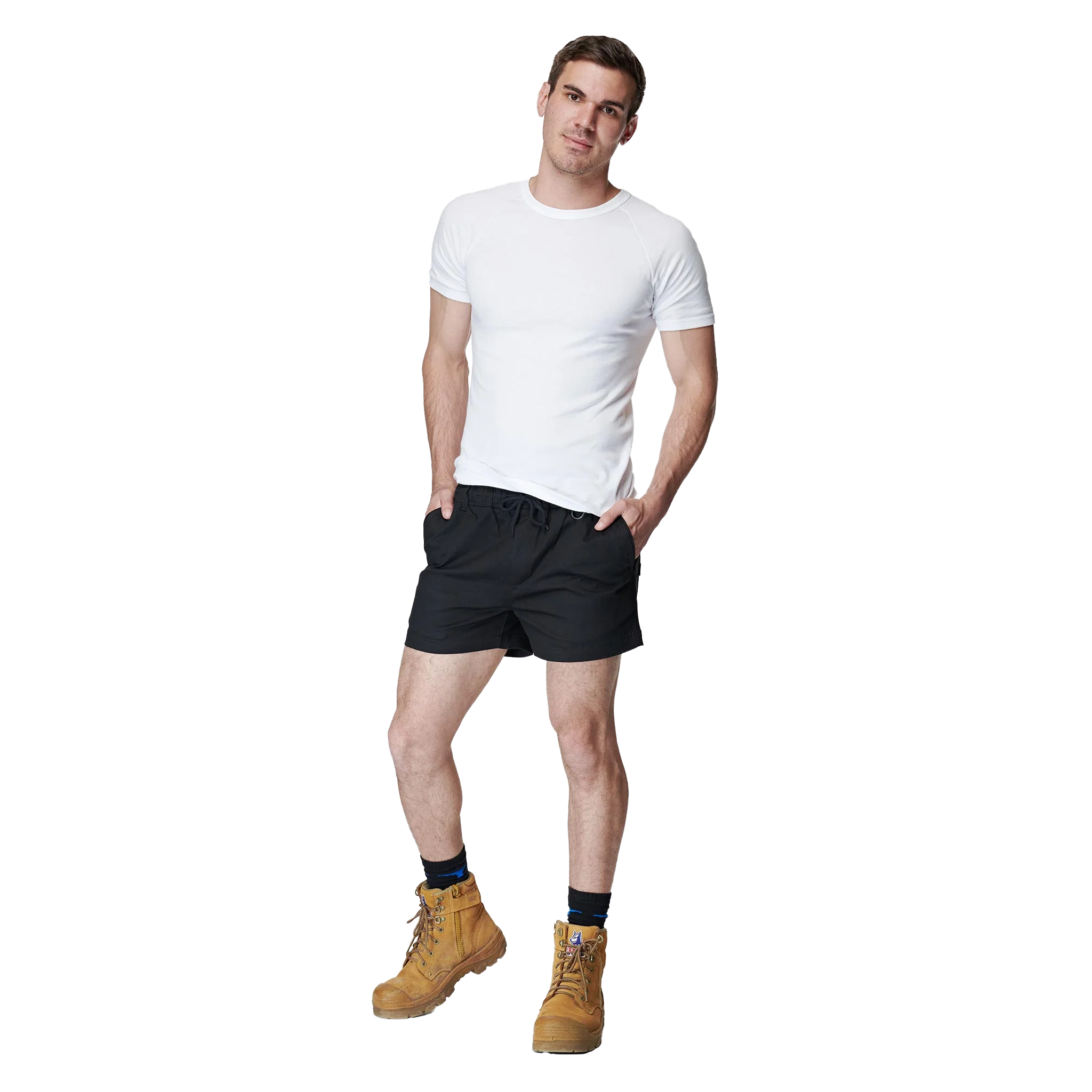 Elwood Men's Elastic Short Length Short