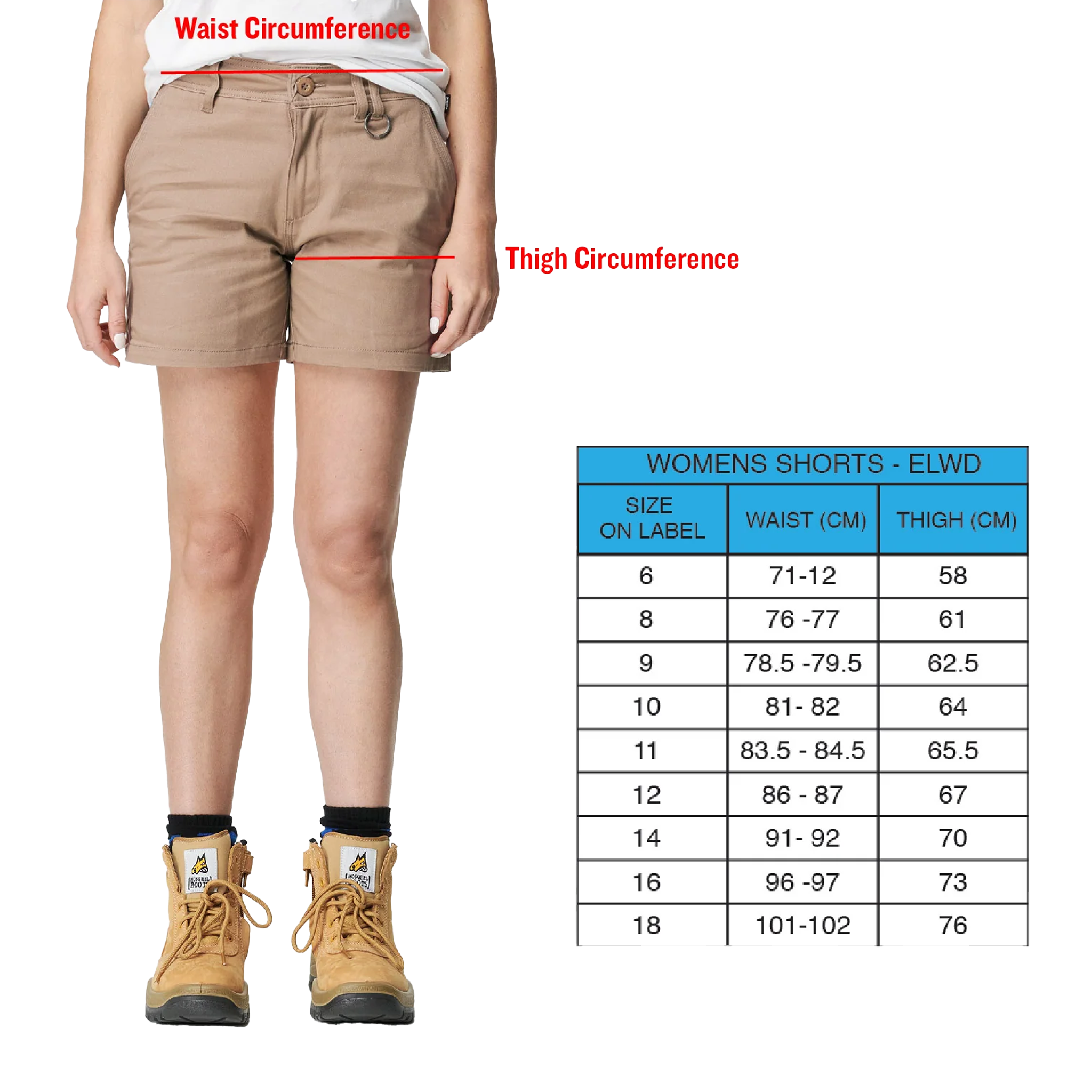 Elwood Women's Elastic Light Short