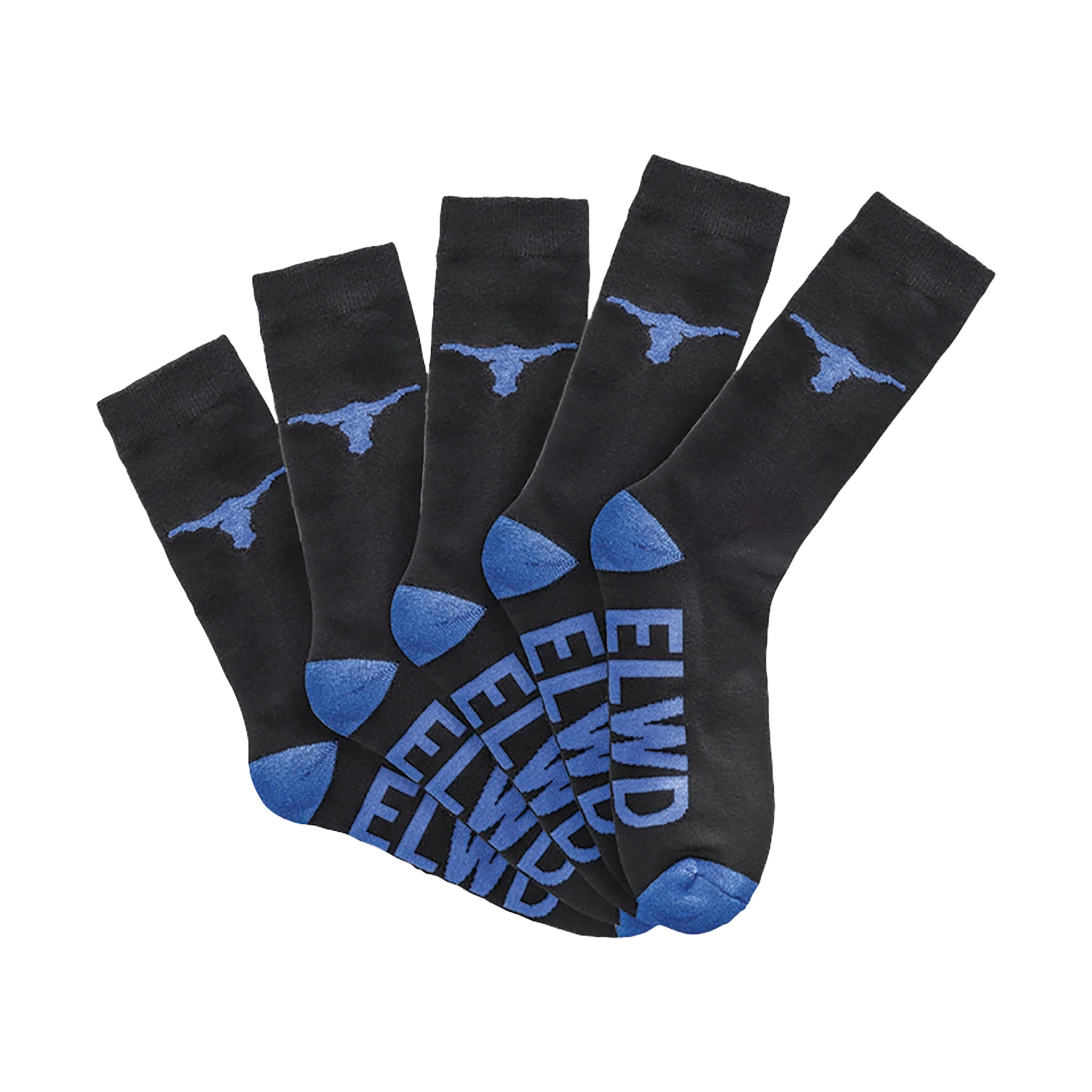 Elwood Workwear Crew Sock 5pk