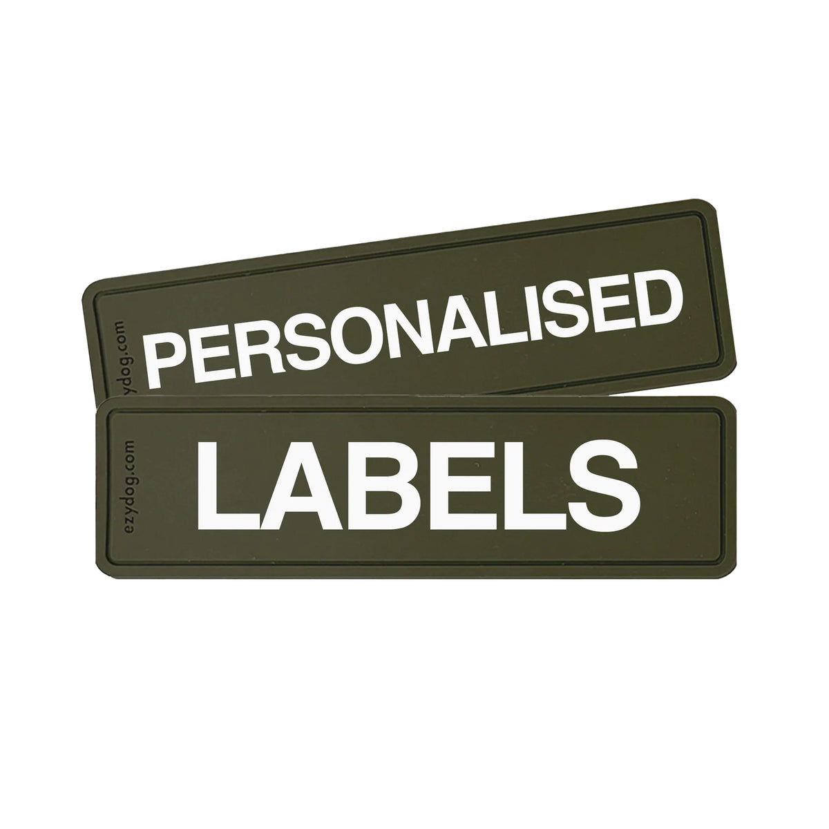 EzyDog Personalised label 2pc suit EXPRESS harness