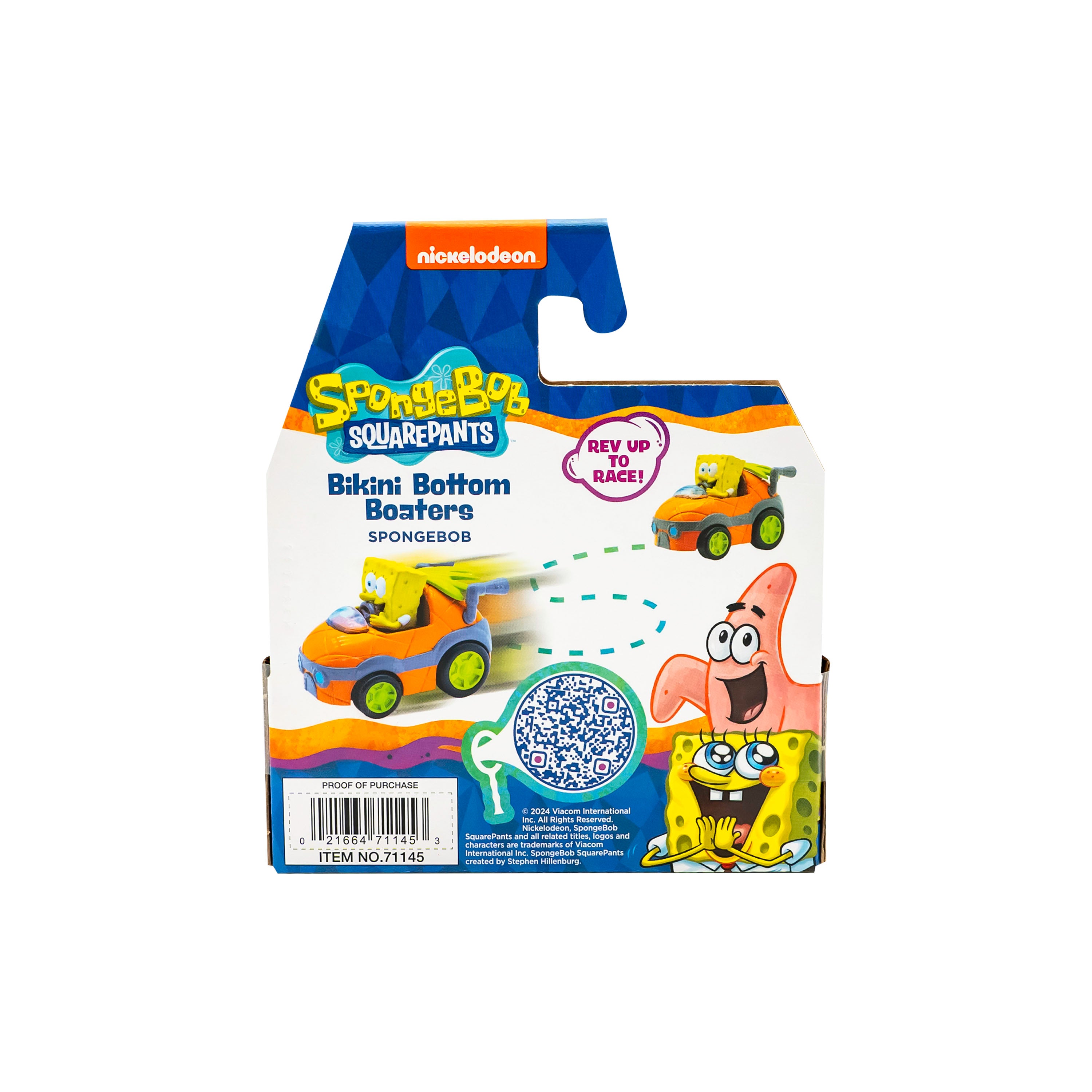SpongeBob Squarepants Bikini Bottom Boaters Diecast Vehicles assorted