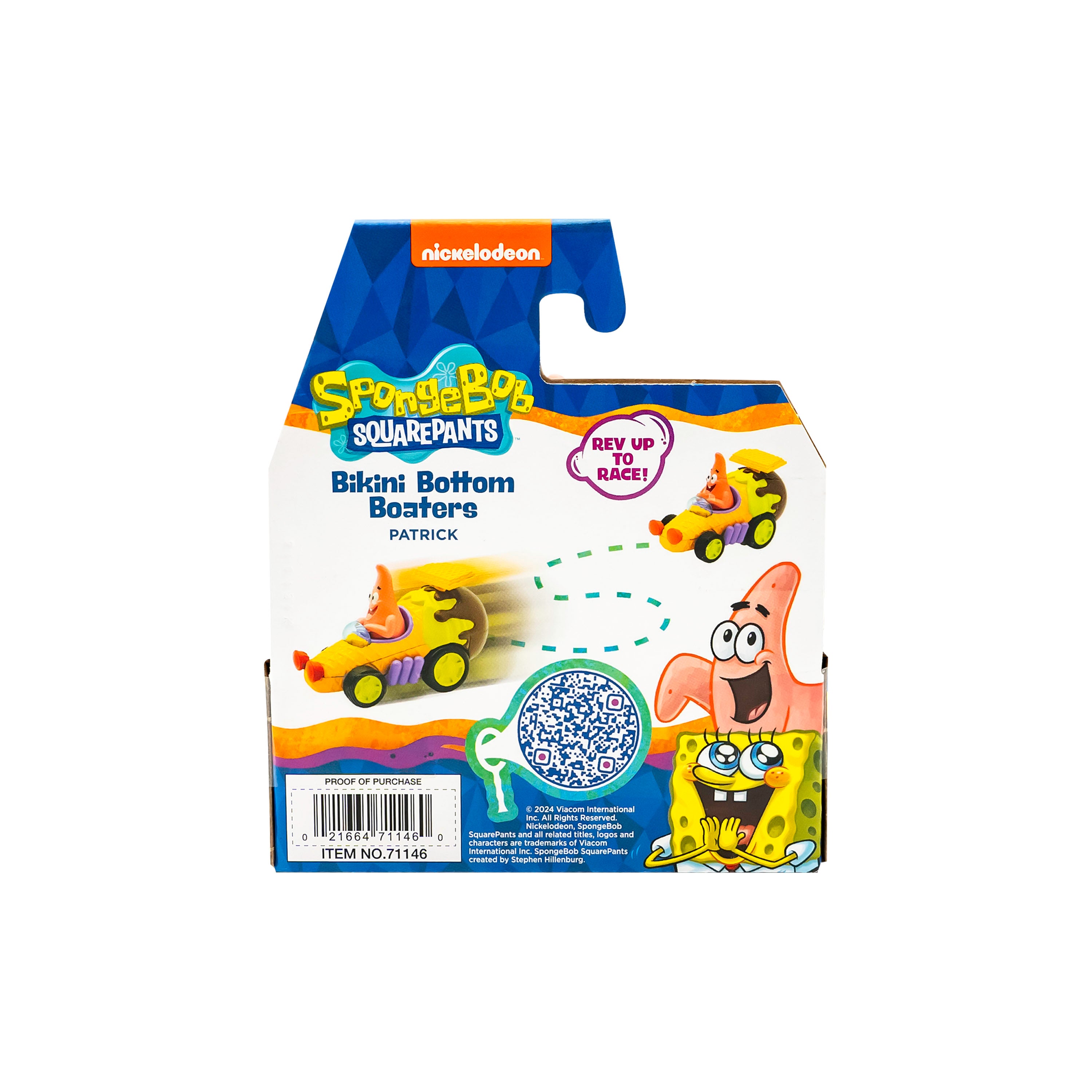 SpongeBob Squarepants Bikini Bottom Boaters Diecast Vehicles assorted