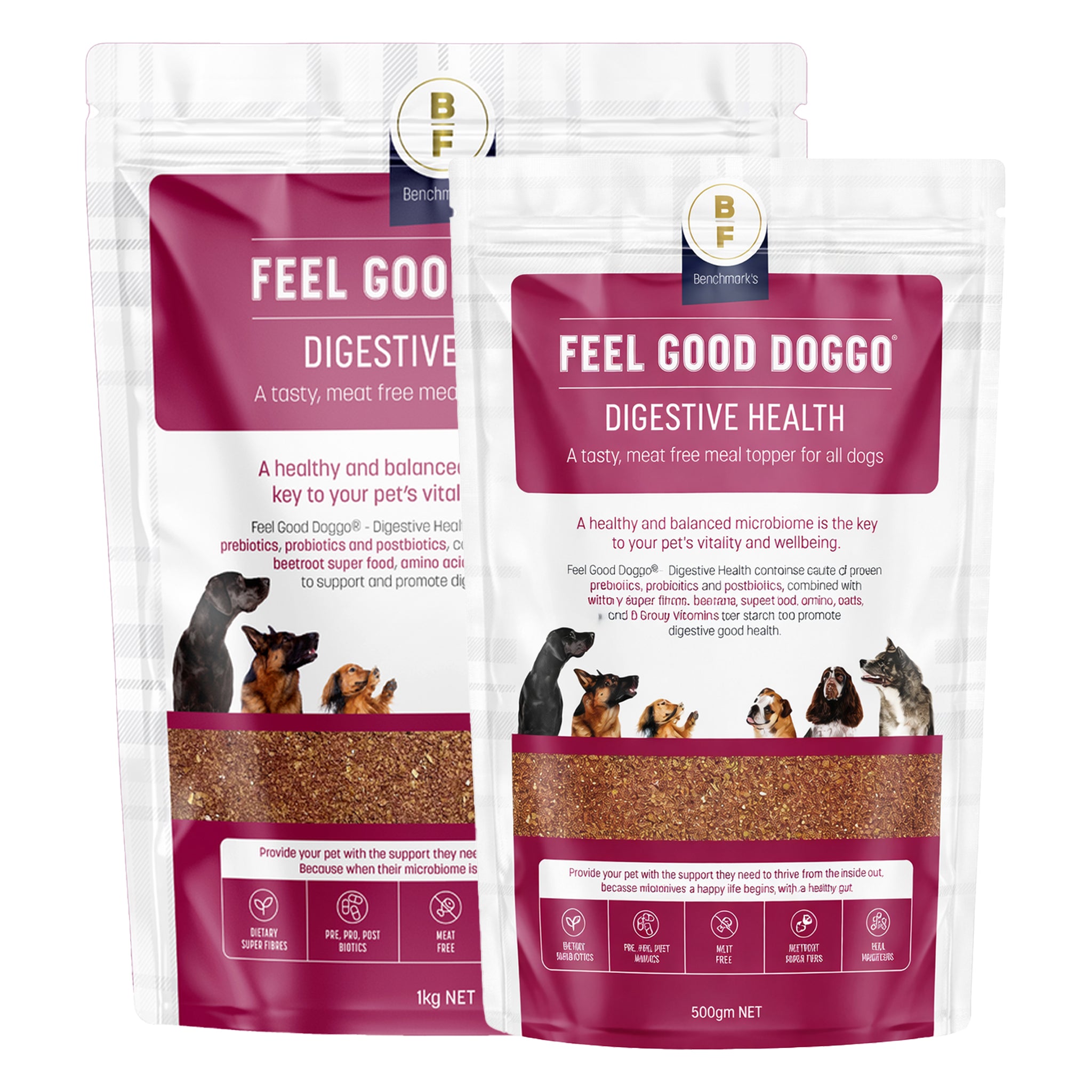 Feel Good Doggo Digestive Health Meal Topper for Dogs