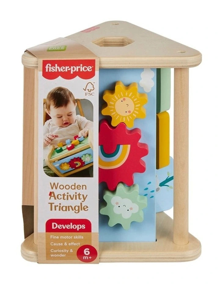 Fisher-Price Wooden Activity Triangle