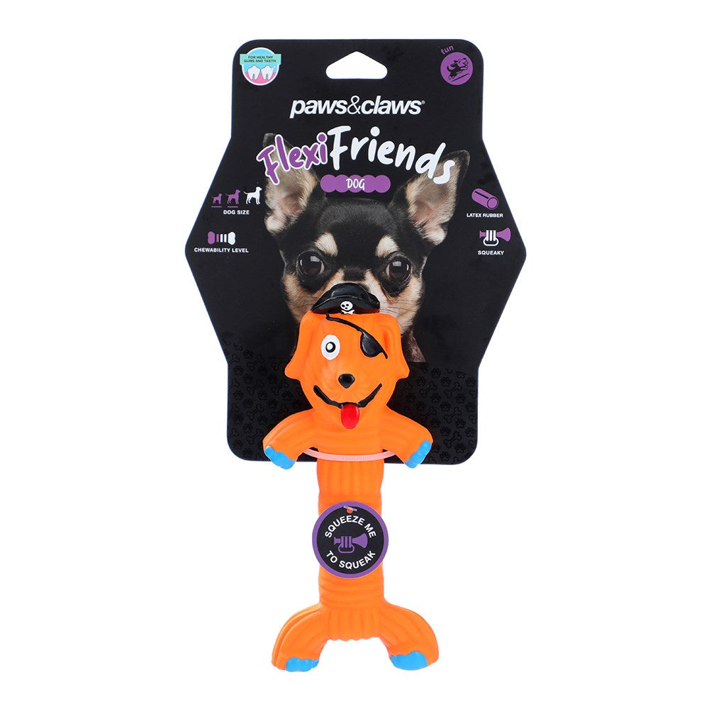 Flexible Friends Silly Animals Latex Dog Toy – Assorted (20cm)