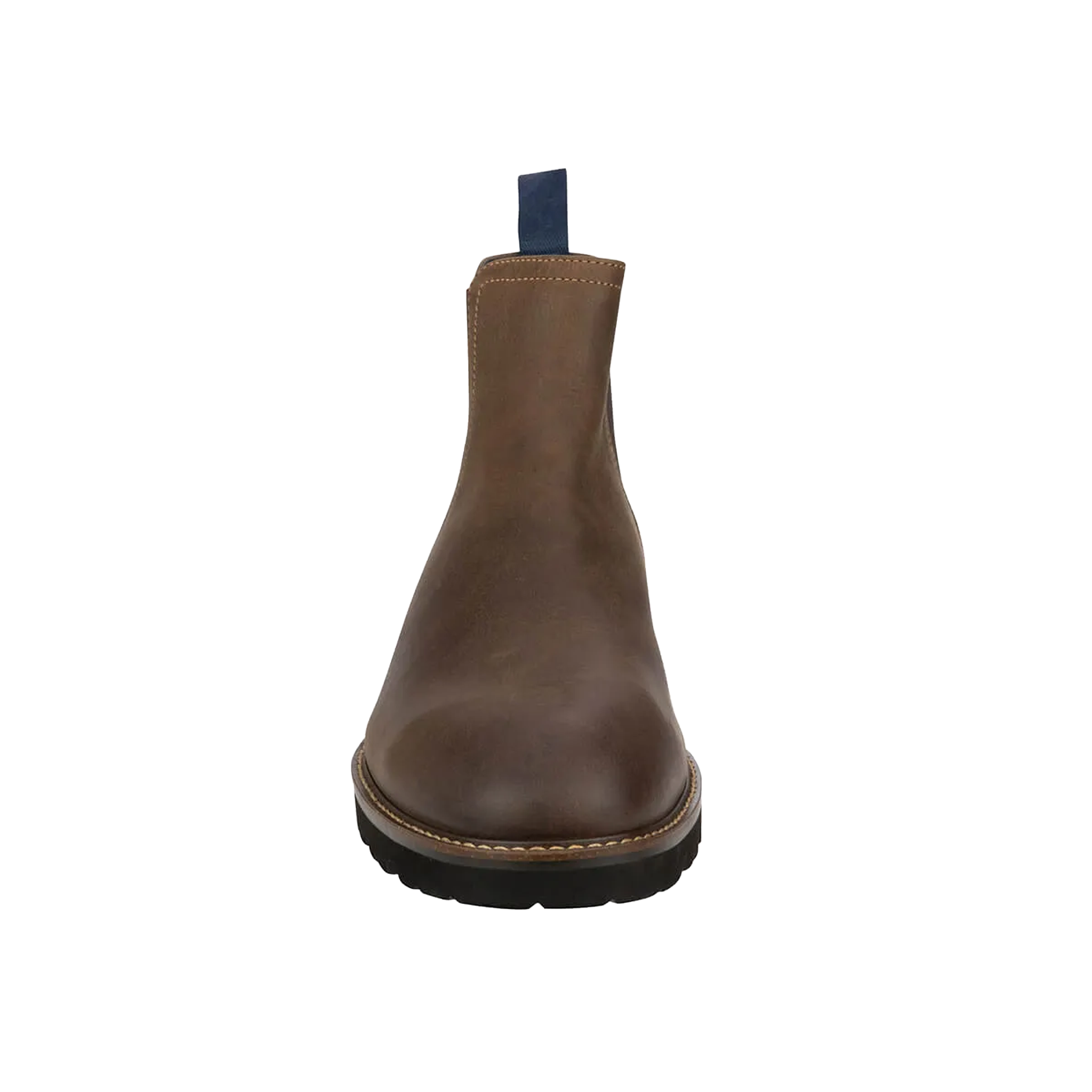 Florsheim Renegade Chelsea Plain Toe Gore Boot Brown Crazy Horse