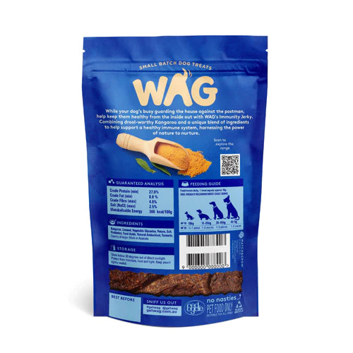 WAG Kangaroo Jerky Immunity 10pc