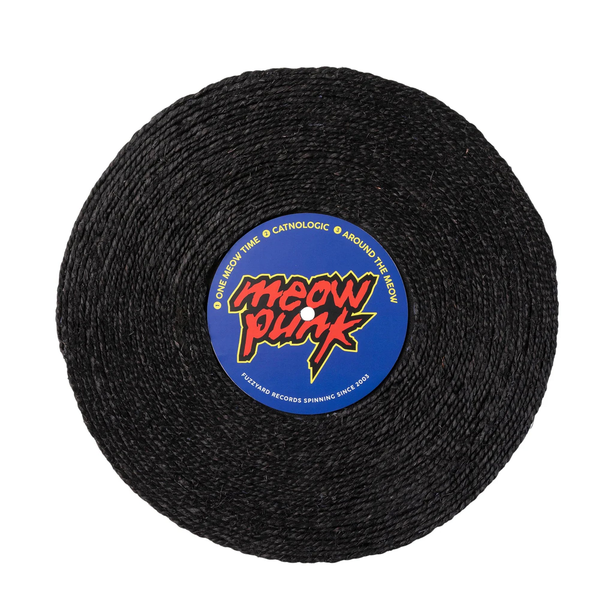 FuzzYard Record Cat Scratcher - Meow Punk