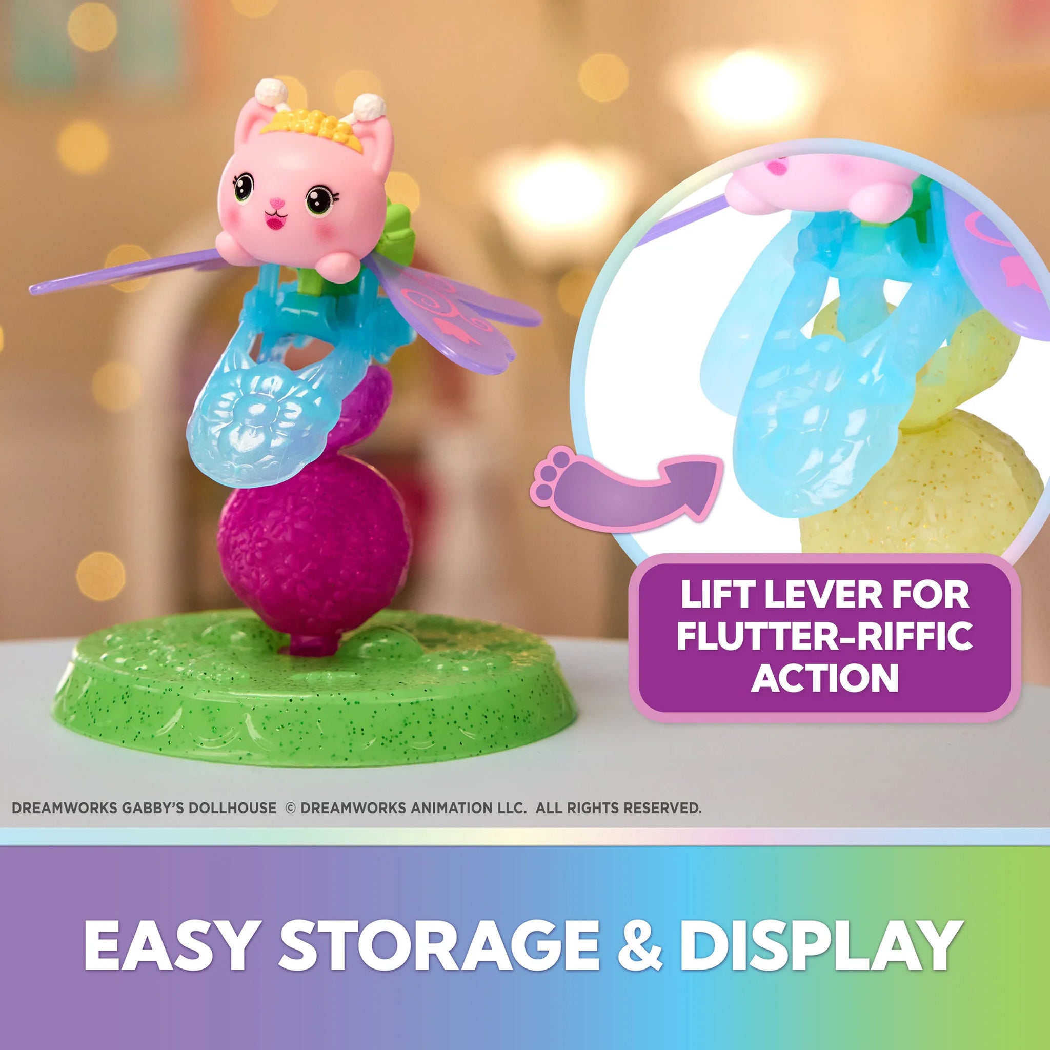 Gabby's Dollhouse Fairylandia - Flutter Fairy Rings
