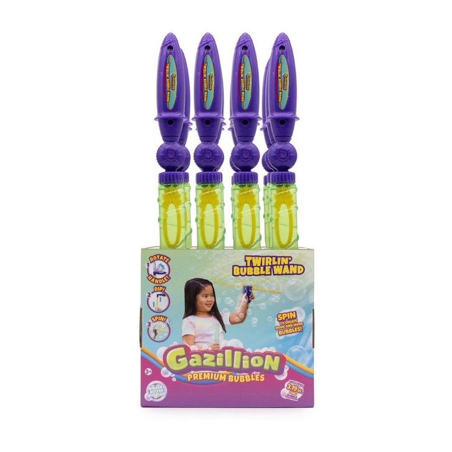 Gazillion Bubbles Twirlin Bubble Wand