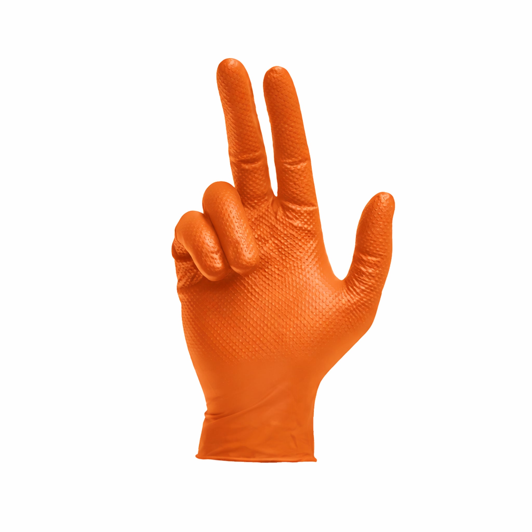 Glove Mack Traction Nitrile Disposable Powder Free