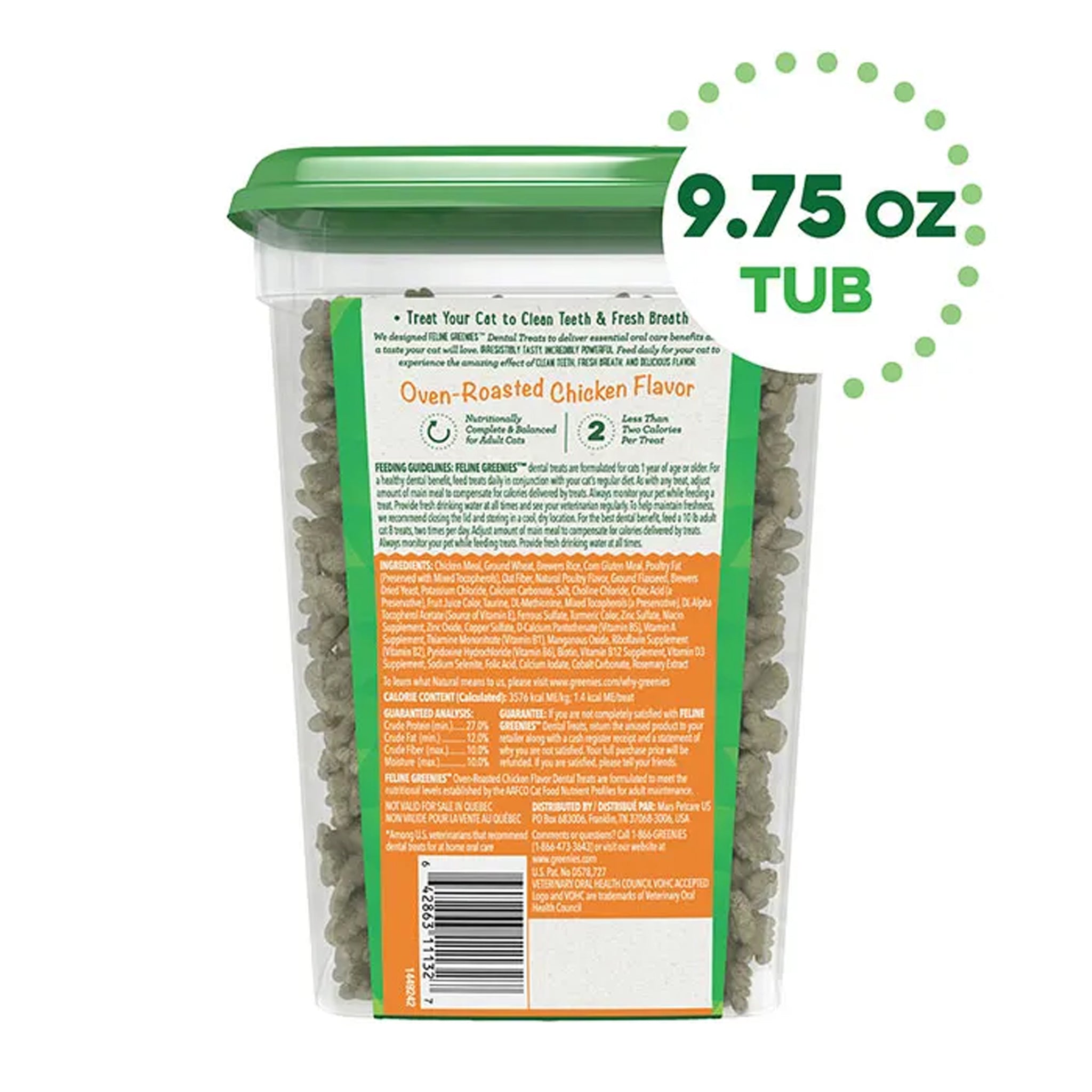 Greenies Cat Chicken Flavour  Dental Treats