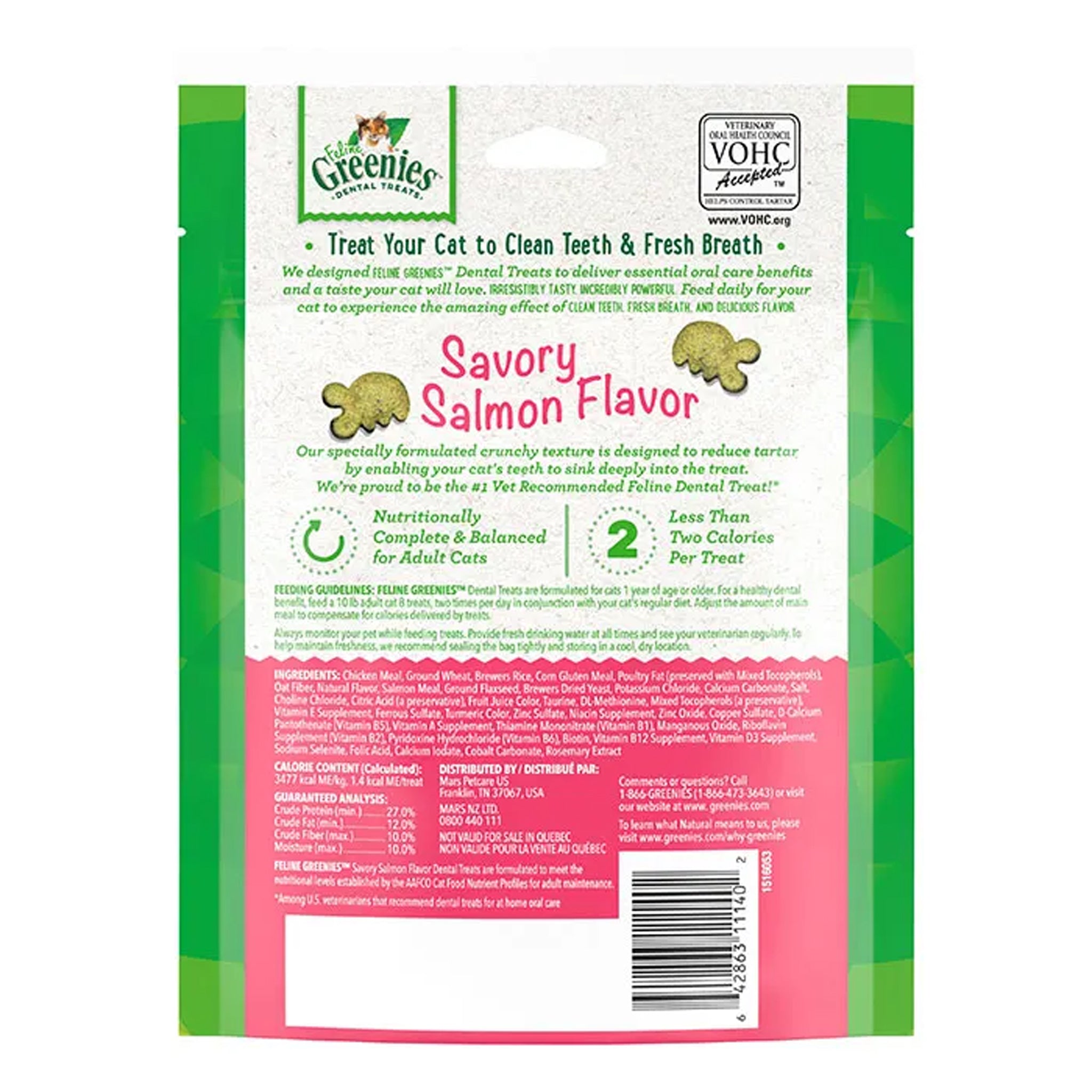 Greenies Cat Salmon Flavour - Dental Treats