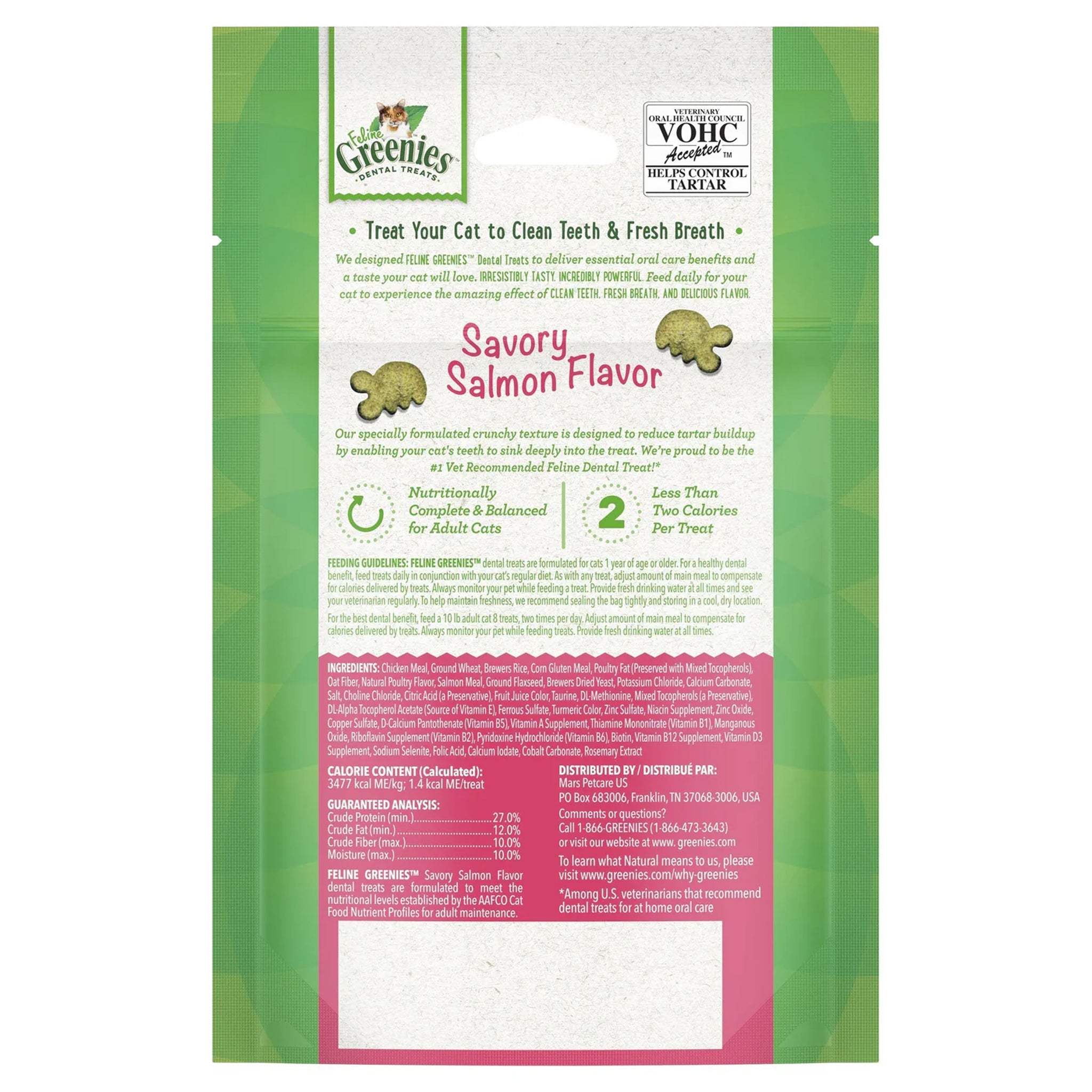 Greenies Cat Salmon Flavour - Dental Treats