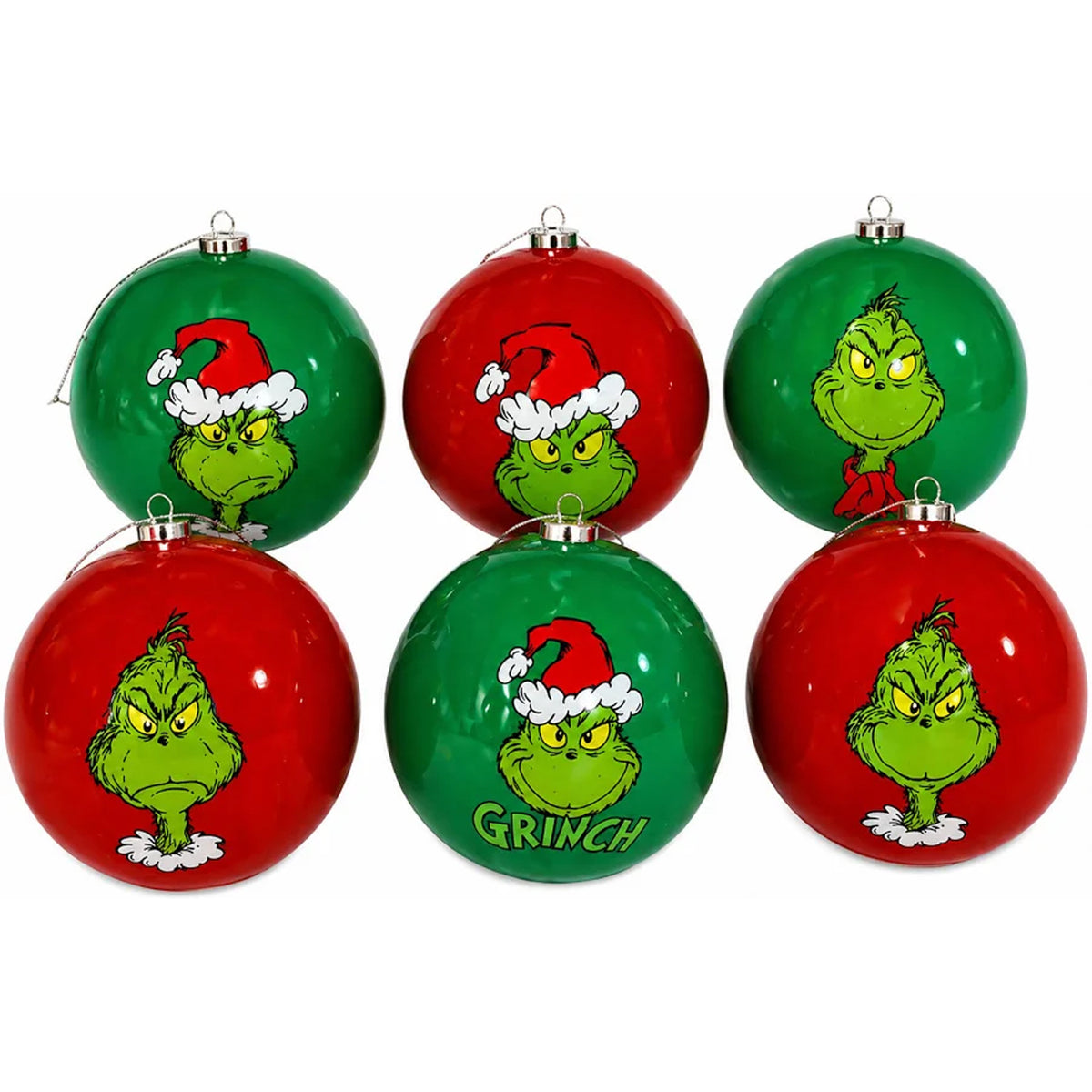 Grinch Light Up Baubles