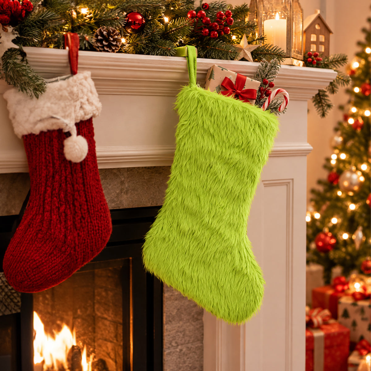Grumble Christmas Decoration Stocking 46 x 28cm