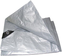 AUTOKING Silver Heavy Duty Poly Tarp