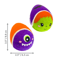 KONG Halloween Airdog Squeaker Egg 2-pk Medium