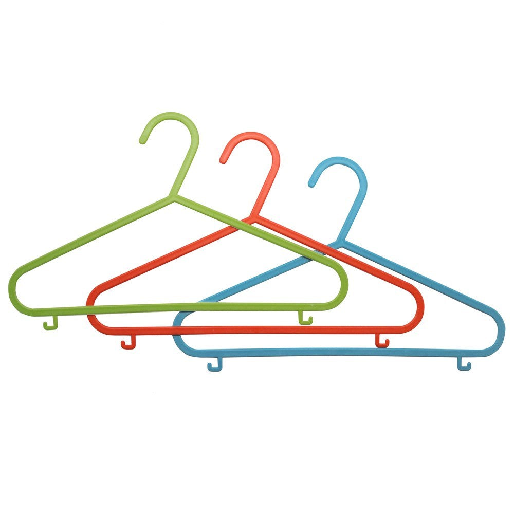 HangIt Kids Plastic Hangers – 29 × 17cm (10 Pack)