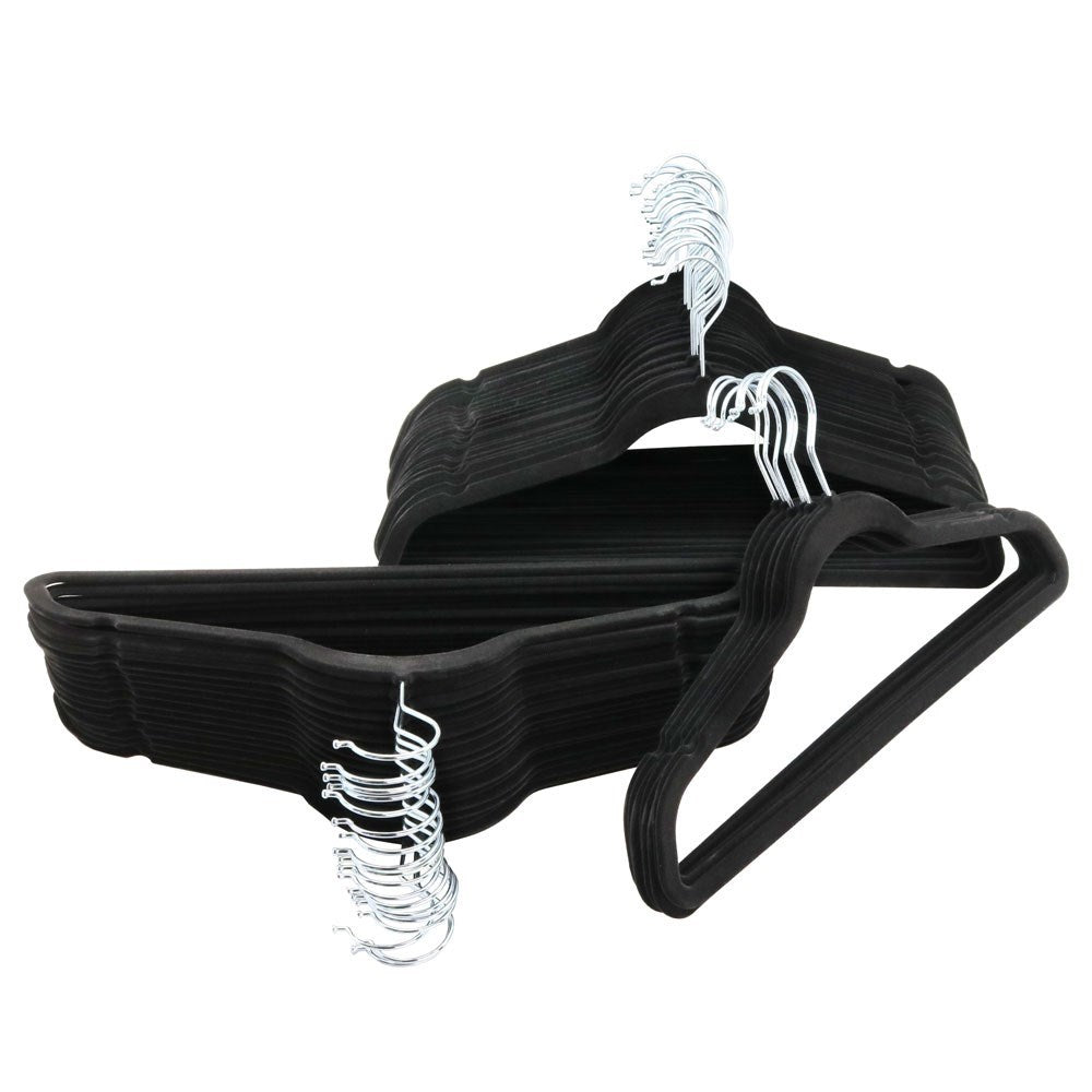 HangIt Velvet Hangers – 44.5cm (10 Pack / 50 Pack)