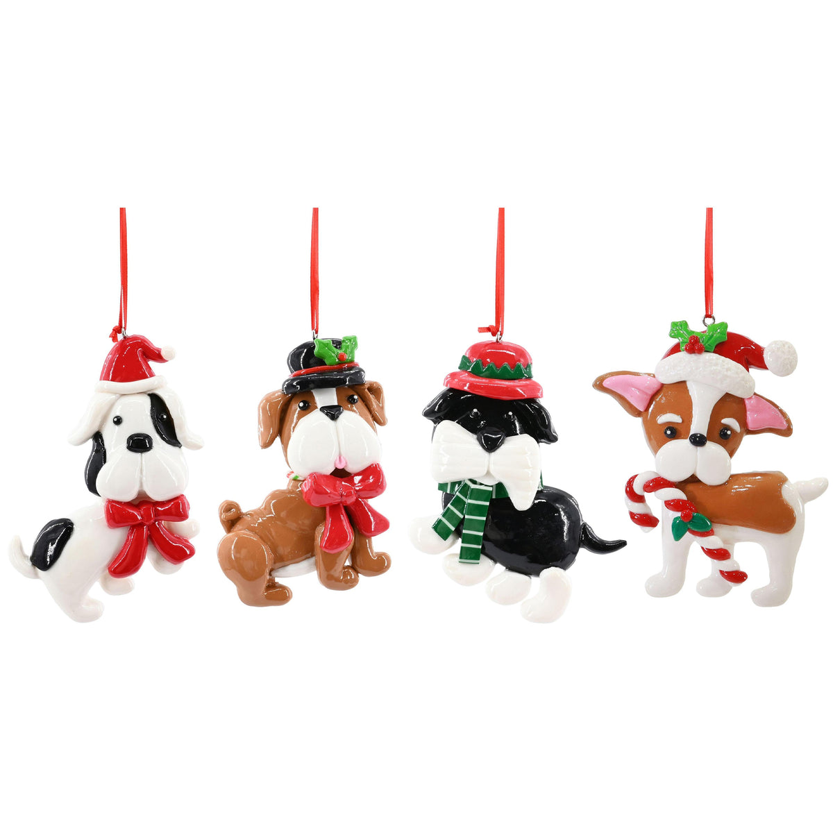 Hanging Christmas Dog Assorted
