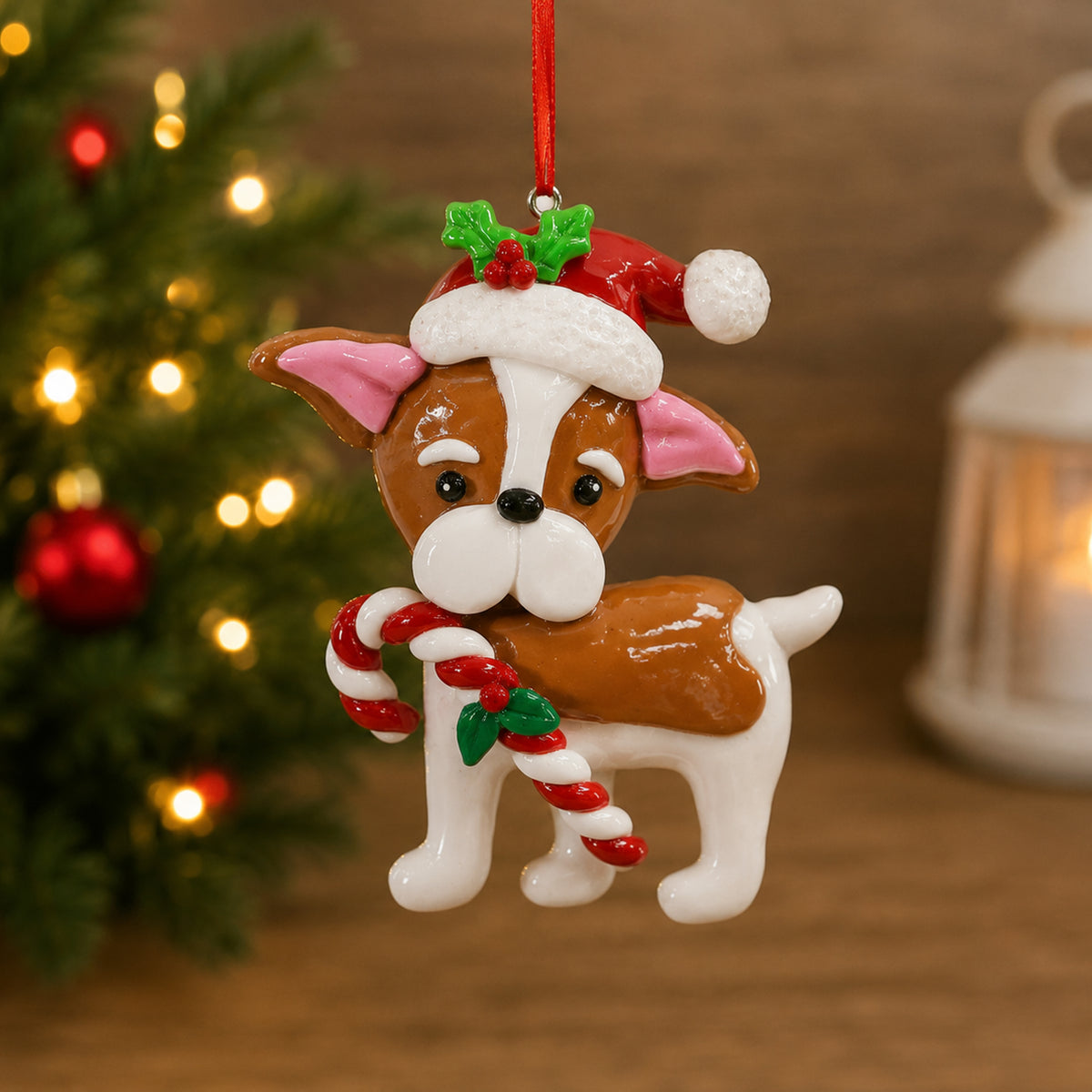 Hanging Christmas Dog Assorted