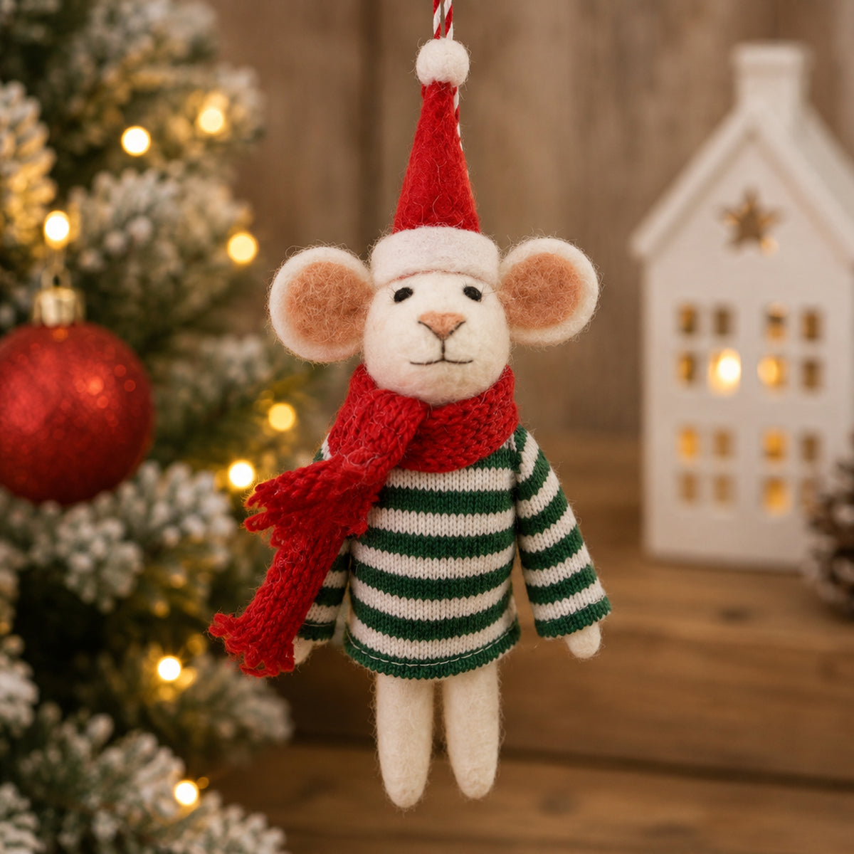 Hanging Felt Mouse Assorted