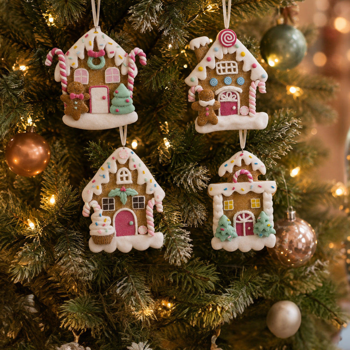 Hanging Gingerbread House Assorted