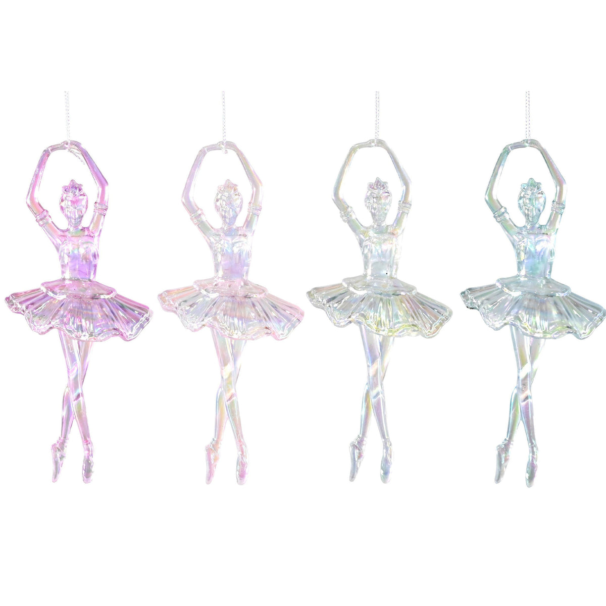Hanging Iridescent Ballerina Assorted