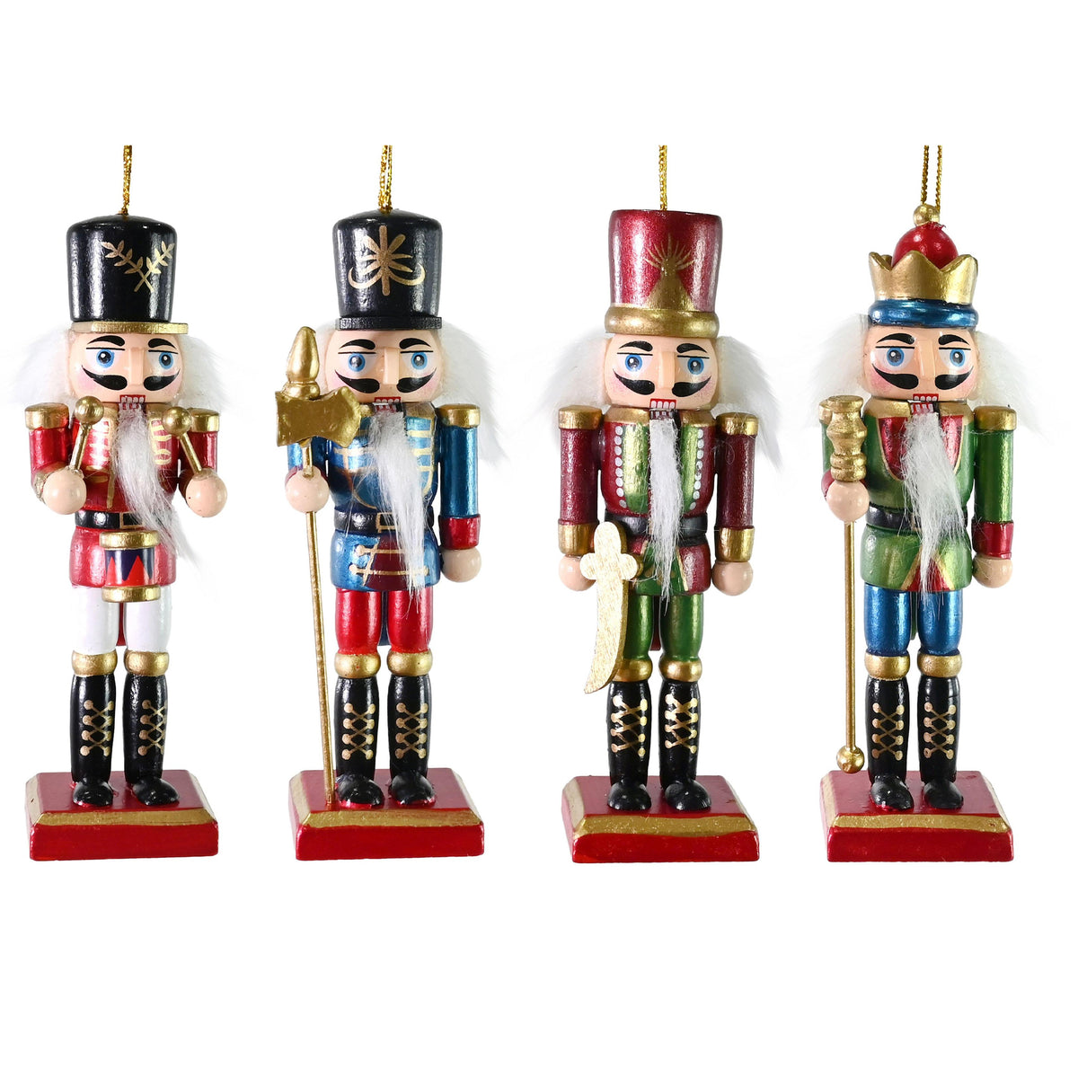 Hanging Nutcracker Metallic Assorted