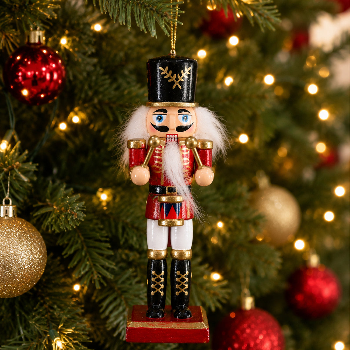 Hanging Nutcracker Metallic Assorted