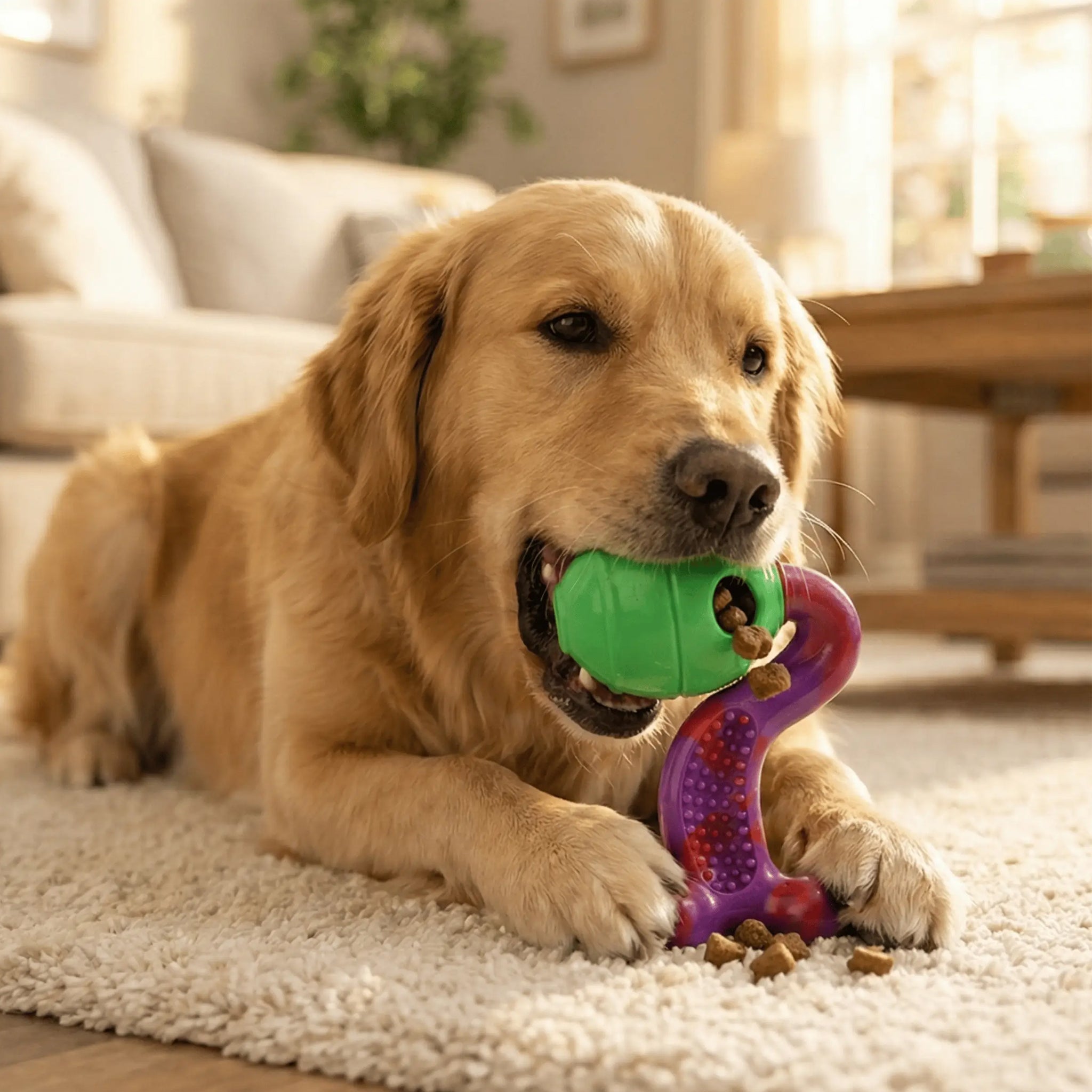 Happy Staffy Chewzilla Toy Roller