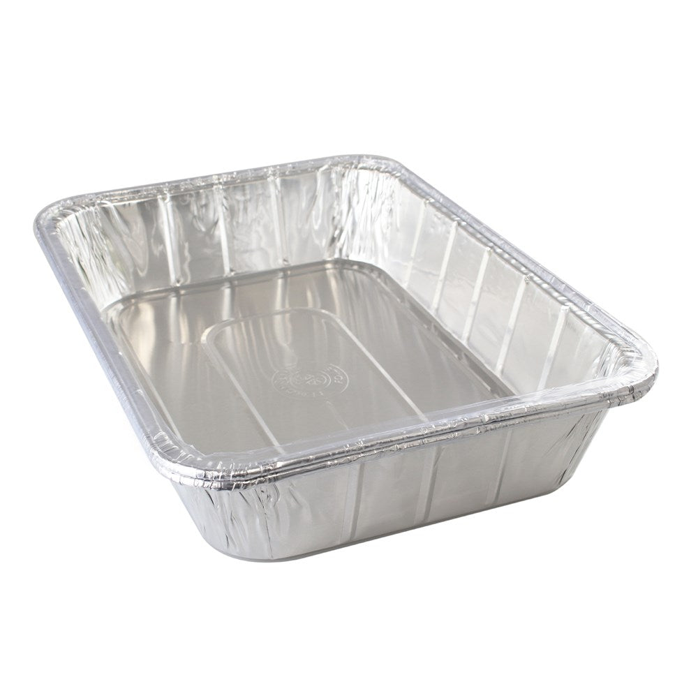 Heavy Duty Rectangle Foil Tray – 37 × 27 × 7cm (2 Pack)