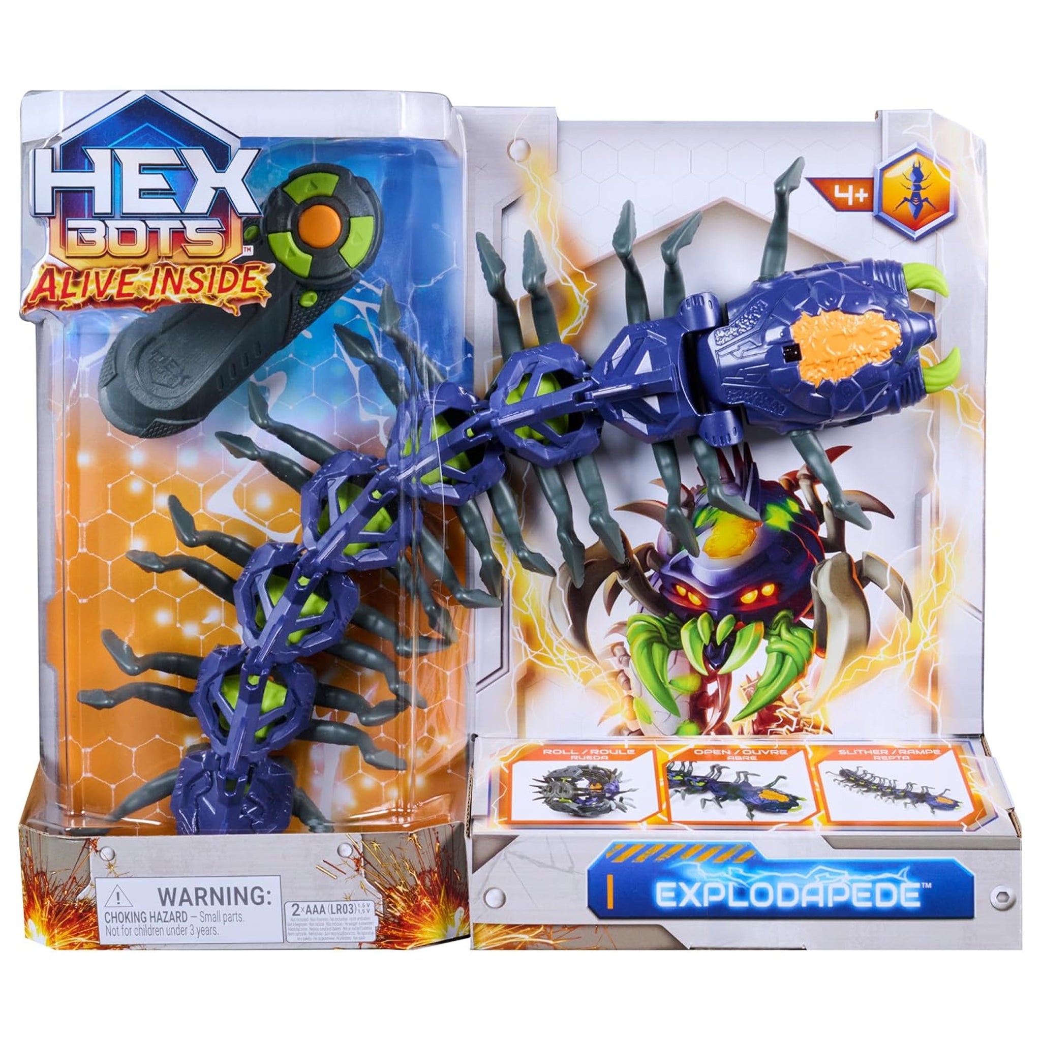 Hex Bots Radio Control Exploding Centipede