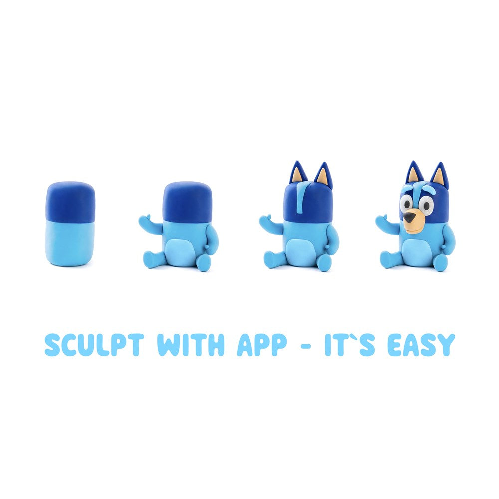 Hey Clay Bluey & Bingo Single Character Assorted