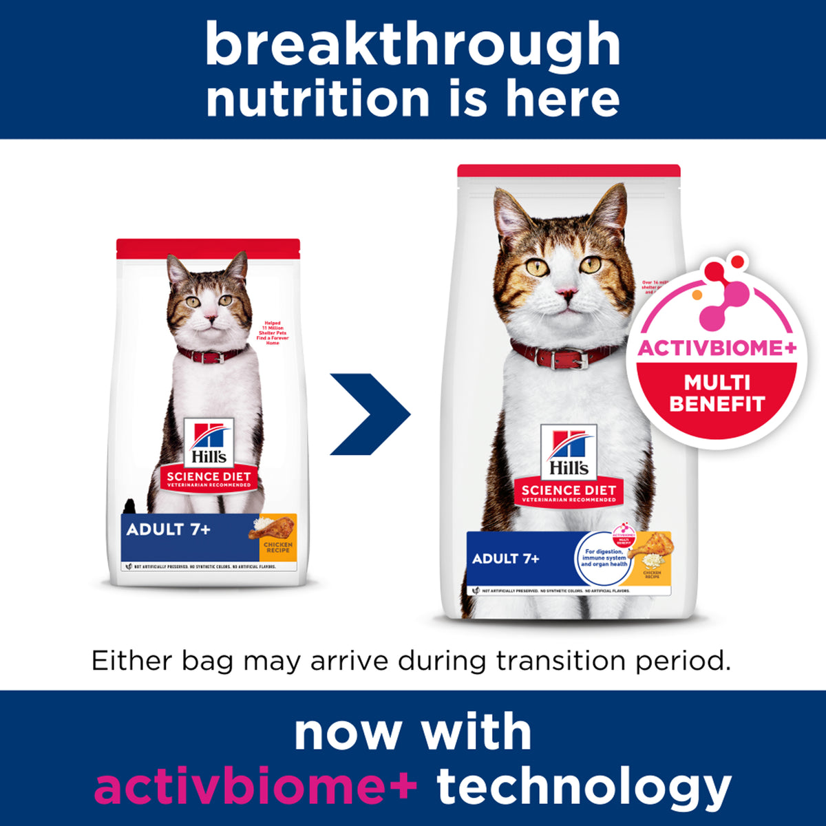 Hill’s Science Diet Cat Adult 7+ Dry Food