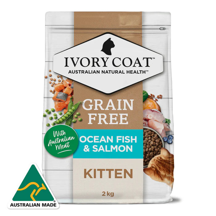 Ivory Coat Kitten Grain Free Ocean Fish 2kg