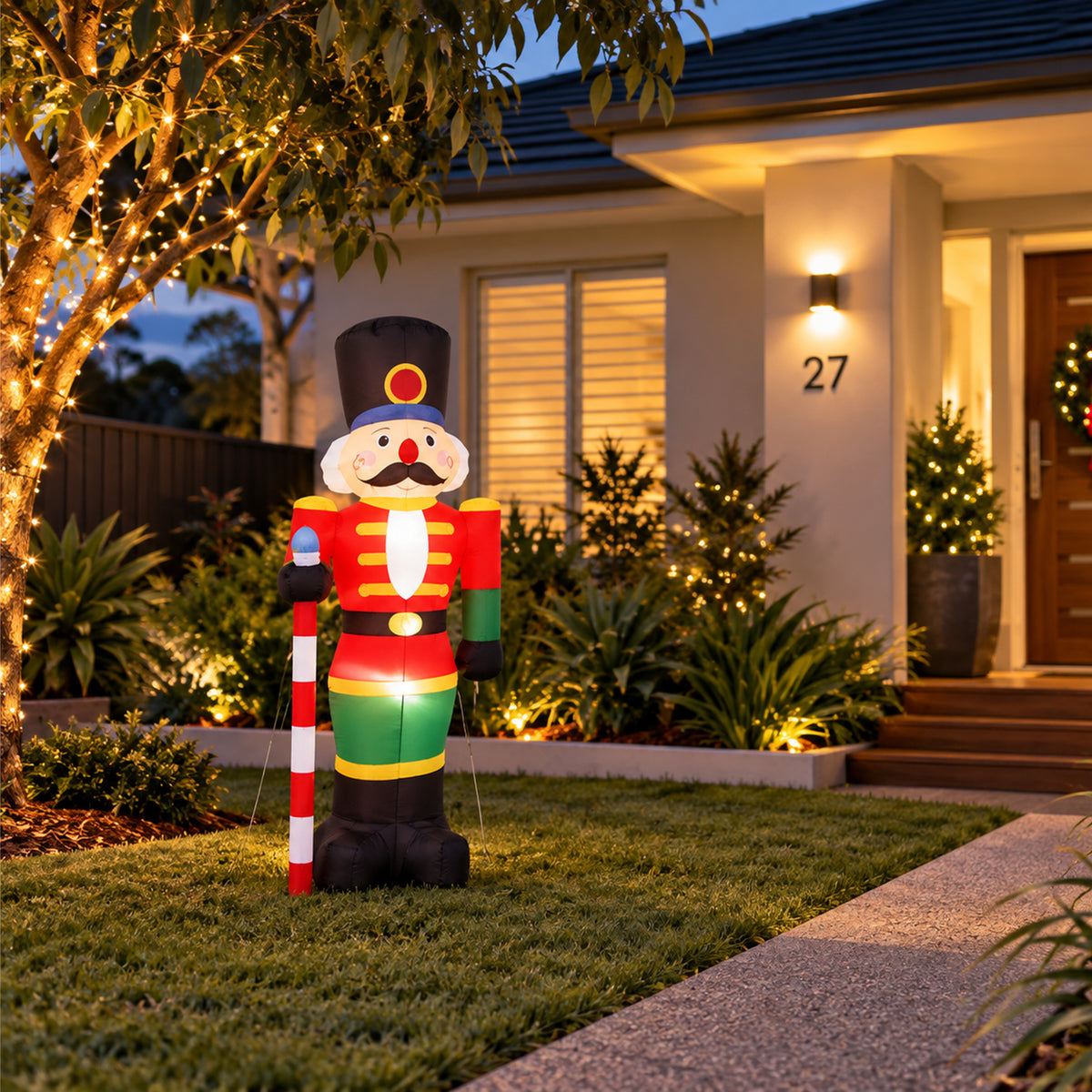 Inflatable Nutcracker 1.2m
